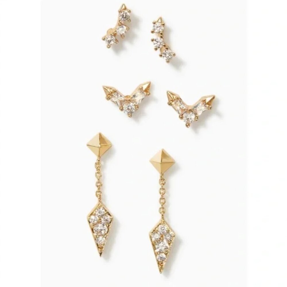 Gold Trio Set by Stella & Dot - NWOT